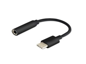 Elmak Adapter audio - USB typ C - Mini Jack 3,5mm SAVIO AK-35/B