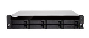 QNAP Serwer NAS Rack TS-883XU-RP-E2124-8G Intel 8GB