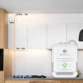 Qoltec Czujnik wycieku gazu ziemnego | detektor CH4 | NG | Tuya | Wi-Fi | alarm 85dB | LED