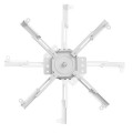 Neomounts Uchwyt sufitowy do projektora CL25-540WH1 h:60,5-90,5 cm biały