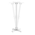 Neomounts Uchwyt sufitowy do projektora CL25-540WH1 h:60,5-90,5 cm biały