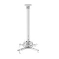 Neomounts Uchwyt sufitowy do projektora CL25-540WH1 h:60,5-90,5 cm biały