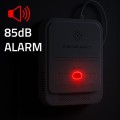 Qoltec Czujnik wycieku gazu ziemnego | detektor CH4 | NG | alarm 85dB | LED