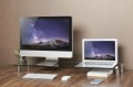 Gembird Podstawka szklana na monitor (rozmiar XL)