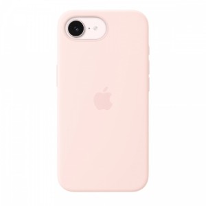 Apple Etui silikonowe z MagSafe do iPhonea 17e - jasnoróżowe