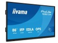 IIYAMA Monitor interaktywny 86 cali TE8613A-B2AG INFRARED,40pkt,IPS,4K,7H,500cd/m2,      WiFi,USB, ANDROID 14, Google EDLA,2x20W, UCHWYT ŚCIENNY