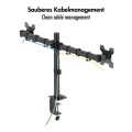 LogiLink Uchwyt do monitora 2x 17-32',10kg max na ramie