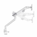 ART Uchwyt biurkowy gazowy do 1 monitora LED/LCD 17-35" L-29GD 2-11kg 2xUSB 3.0 Premium White