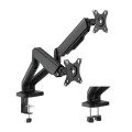 LogiLink Uchwyt na 2 monitory, 17-32 cali, max 9kg na ramie