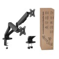 LogiLink Uchwyt na 2 monitory, 17-32 cali, max 9kg na ramie