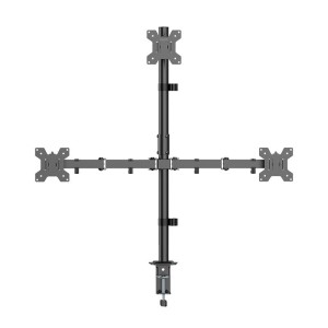 LogiLink Uchwyt na 3 monitory, 17-27 cale ,max 10kg na ramie