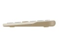Asus Klawiatura Marshmallow KW100 BT5.0LE/Oat Milk