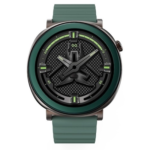 HiFuture Smartwatch Aurora Amoled rozmowy AI zielony