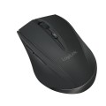 LogiLink Mysz bezprzewodowa BT 5.0,ergonomiczna, czarna