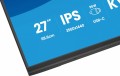 IIYAMA Monitor  27 cali XB2797QSNP-B1 IPS,QHD,USB-c Dock 96W,HDMI, 350cd,1ms, DP, DisplayPort x1 (Daisy Chain MST max. 2560 x1440), USB HUB x4, RJ45