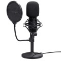 Trust Mikrofon biurkowy ze statywem GXT 269 EMITA II czarny