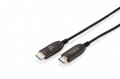 Digitus Kabel połączeniowy hybrydowy HDMI AOC | HDMI-A męski-męski | HDMI 2.1 | UHD-2 8K@60Hz | 48Gbps |HDR, eARC, HDCP 2.2, CEC | 40m