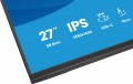 IIYAMA Monitor 27 cali XB2797QSN-B1 IPS/3.7 megapixel QHD, HAS150/ 350cd/1ms/HDMI/Displayport, USBC DOCK 65W, 4USB HUB, RJ45