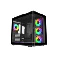 Cooler Master Obudowa Elite 600 black 7*ARGB Fan Version + Hub
