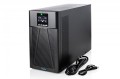 Digitus Zasilacz awaryjny UPS Online Tower 19" LCD 3000VA/3000W 6x12V/9Ah 8xC13 1xC19 1xC14 USB RS232 RJ45 GŁ.460mm