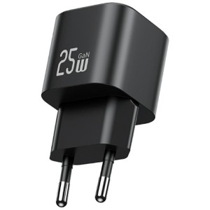 USAMS Ładowarka sieciowa JC Series CC289 25W GaN Fast Charger USB-C    czarna