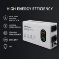 Qoltec Stabilizator napięcia AVR 2000VA | 1200W | Toroidalny transformator