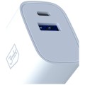3MK Ładowarka sieciowa 30W USB-A USB-C PD3.0 QC4+ FlowPower biała