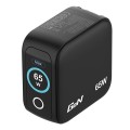 Verbatim Ładowarka Mini GaN 65W TFT 2xUSB-C 1xUSB-A  EU/UK/USA 30238