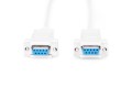 Digitus Kabel połączeniowy RS232 null-modem Typ DSUB9/DSUB9 Ż/Ż 1,8m szary