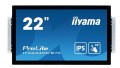 IIYAMA Monitor wielkoformatowy 21.5 cala TF2234MC-B7X IPS,POJ.10PKT.HDMI,DP.VGA,IP65,7H