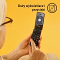 Panasonic Telefon komórkowy KX-TU410 EXR 4G czerwony