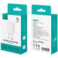 USAMS Ładowarka sieciowa T69 18W USB-A biała