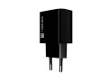 Natec Ładowarka sieciowa Ribera 1xUSB-A 18W czarna