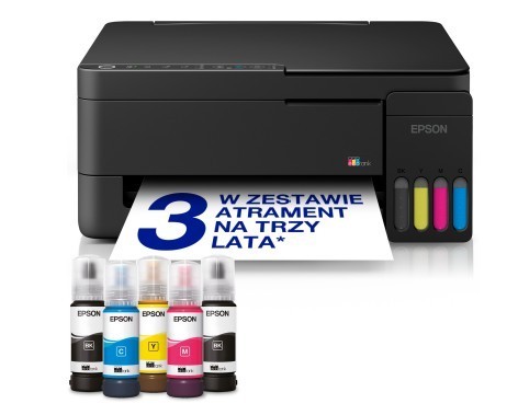 Epson Urządzenie wielofunkcyjne MFP ITS EcoTank L3351  color/A4/33ppm/USB/WLAN/3pl/4.1kg/czarny
