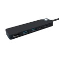 HyperDrive Hub Flex 5 Port USB-C Czarny