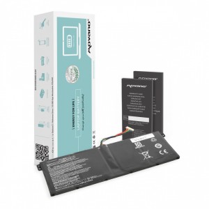 Movano Bateria AC14B3K AC14B7K AC14B8K do Acer E3-111 - 3600 mAh (55 Wh)