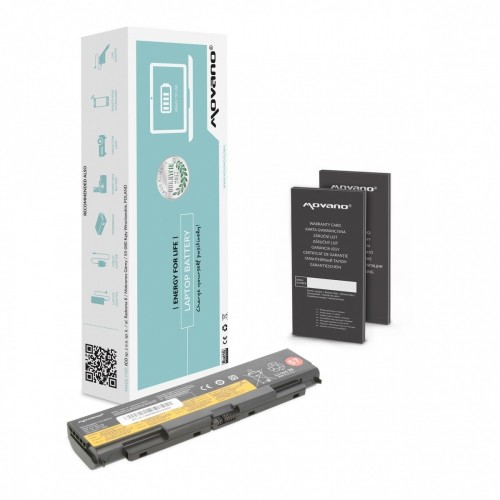 Movano Bateria 45N1153 do Lenovo ThinkPad W540 L540 T440P - 4400 mAh (48 Wh)