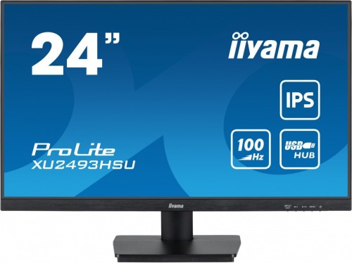 IIYAMA Monitor 24 cale XU2493HSU-B7, IPS, HDMI, DP,  2x2W, USBx2, 300cd