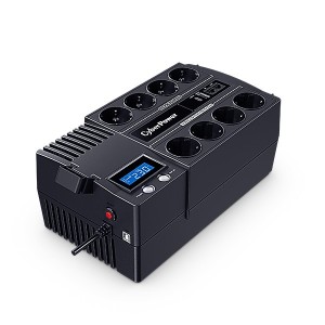 CyberPower Zasilacz awaryjny BR1200ELCD 1200VA/720W Simulated Sinewave, AVR USB, LCD, 8 x Schuko