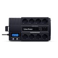 CyberPower Zasilacz awaryjny BR1200ELCD 1200VA/720W Simulated Sinewave, AVR USB, LCD, 8 x Schuko