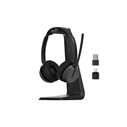 EPOS Słuchawki Impact 1000 MS UC ANC WL USB-C+A Stand