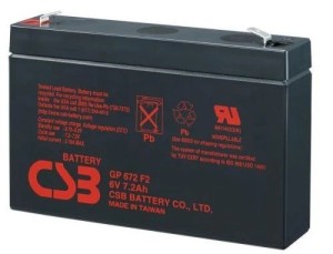 CSB Akumulator GP672 F2 6V 7.2Ah