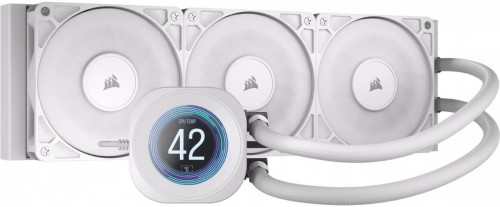 Corsair Chłodzenie  NAUTILUS 360 LCD 360mm Liquid biały