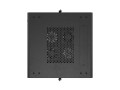 Lanberg Szafa instalacyjna rack stojąca 19 cali 18U 600x600 drzwi perforowane LCD (Flat pack) czarna