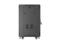 Lanberg Szafa instalacyjna rack stojąca 19 cali 18U 600x600 drzwi perforowane LCD (Flat pack) czarna