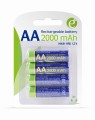Gembird Akumulatory AA (gotowe do użycia), 2000mAh, blister 4 sztuki