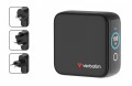 Verbatim Ładowarka Mini GaN 100W Smart TFT 2xUSB-C 1xUSB-A UE/UK/USA