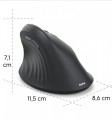 Hama Mysz ergonomiczna bezprzewodowa EWM-500