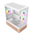 Thermaltake Obudowa - View 170 WS TG ARGB - Snow