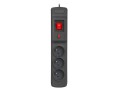 Armac Listwa zasilająca 3m multi 3M czarna M3/30/CZ